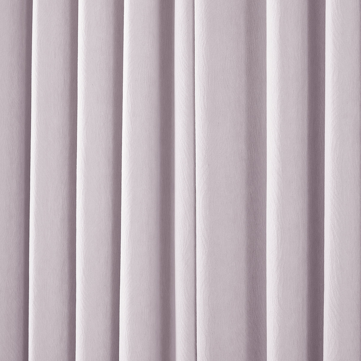 Ottilie Plush Chenille Blackout Curtains in Lilac, drape close up