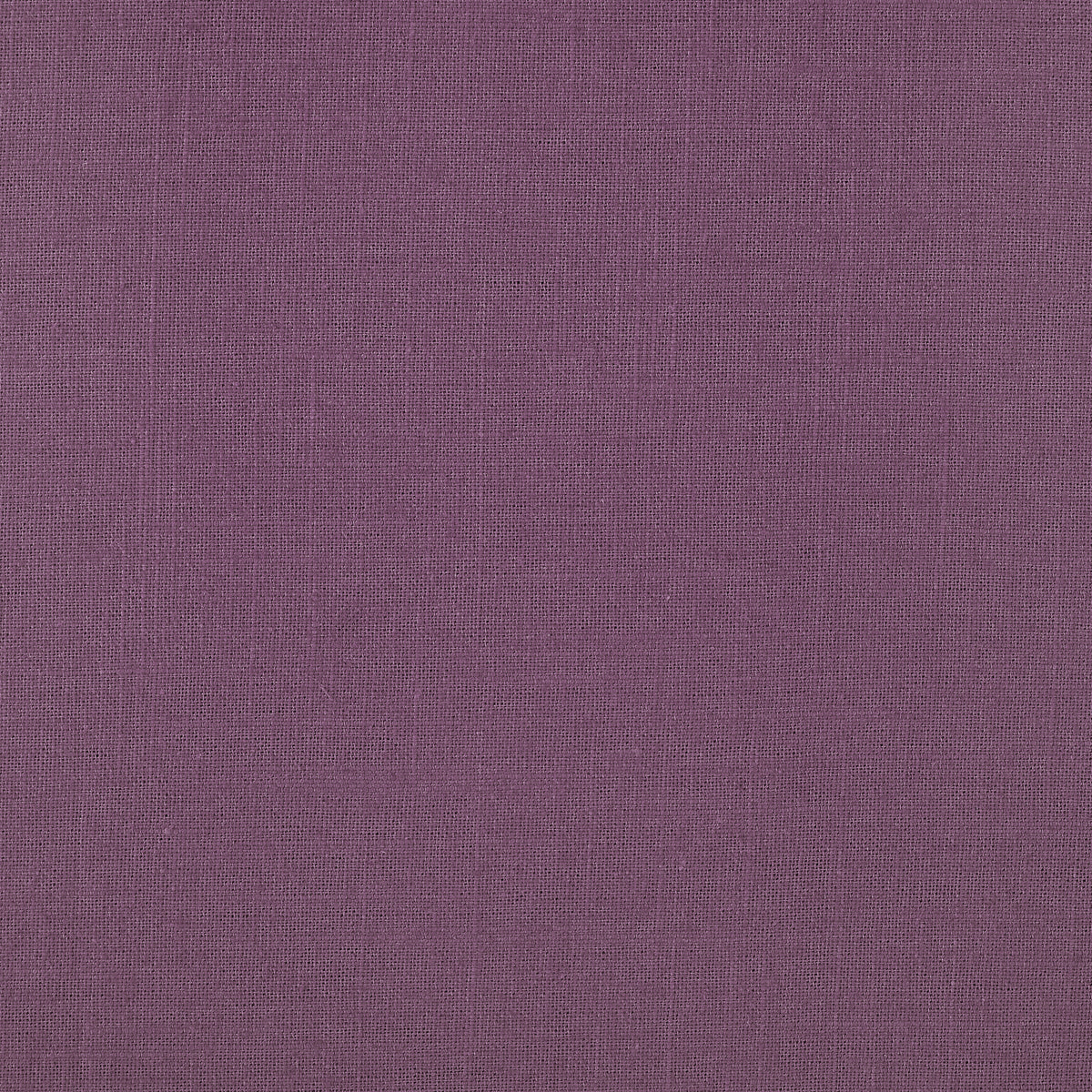 Edwina Linen-Cotton Curtains in Aubergine, weave close up