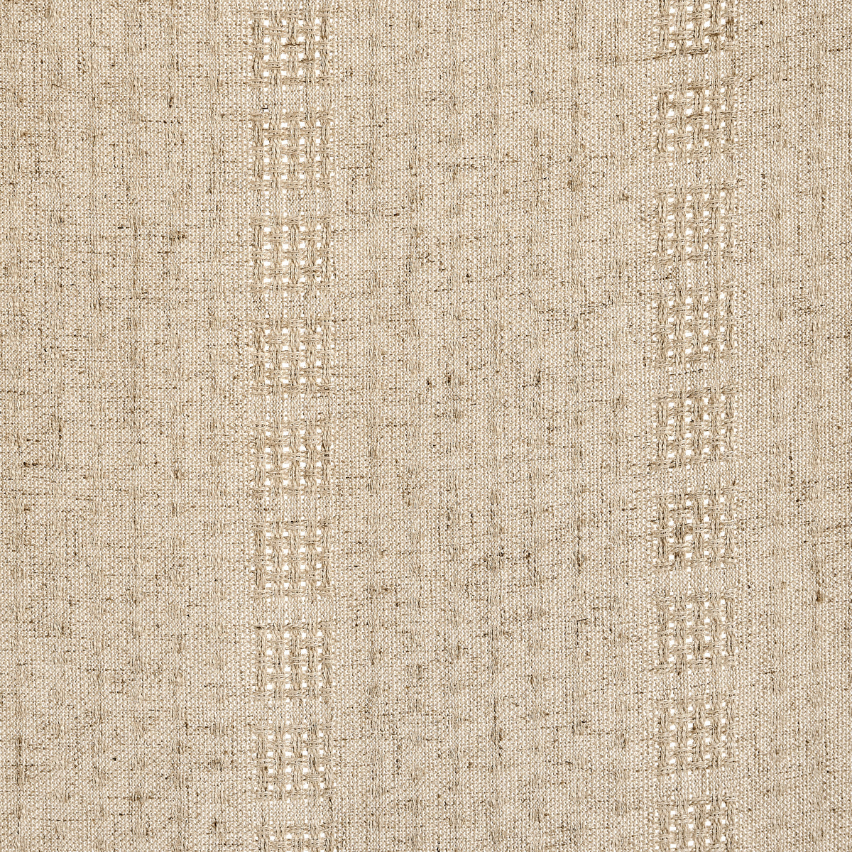 Ansel Eyelet Weave Curtains in Warm Greige, weave close up