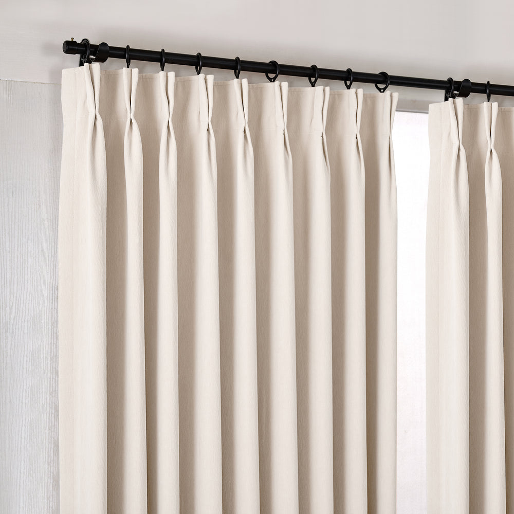Ottilie Plush Chenille Blackout Curtains