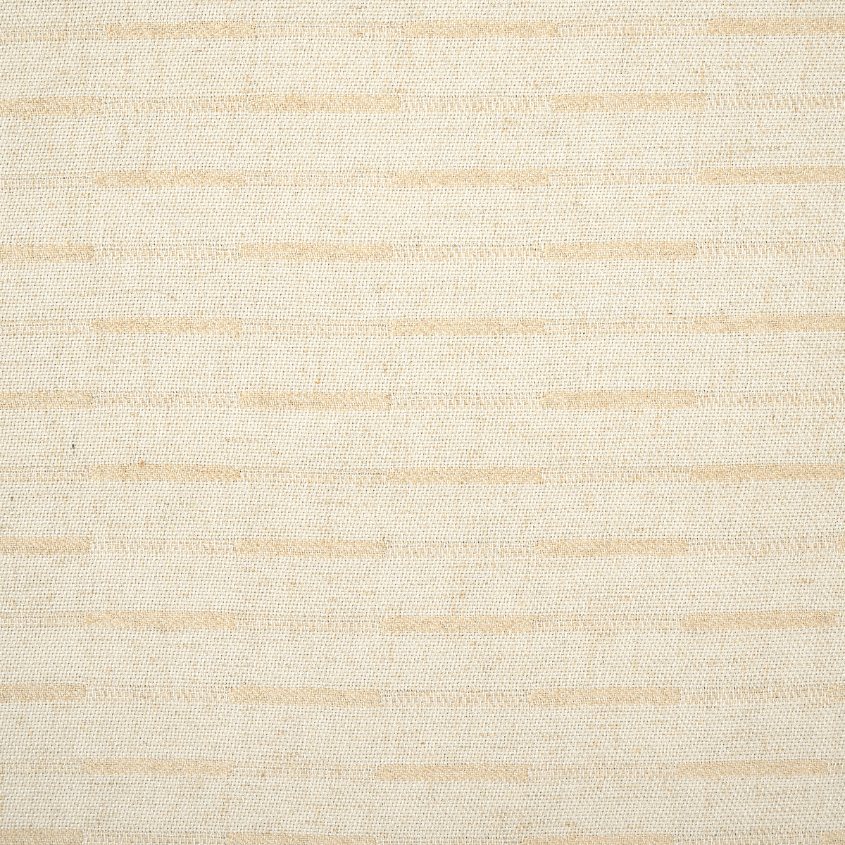 Ansel Dash Stripe Weave Curtains in Ivory, weave close up