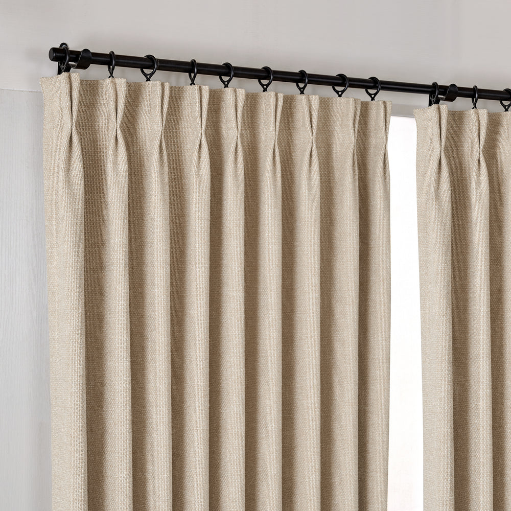 Kendall Basketweave Blackout Curtains