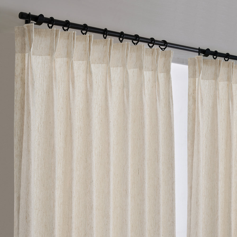 Noemi Open-Weave Sheer Curtains