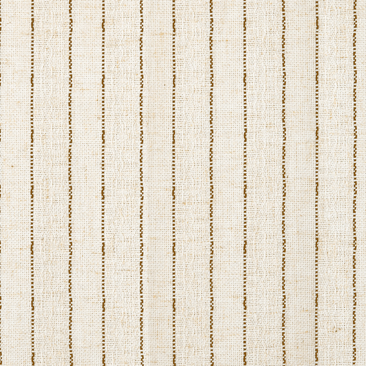 Ansel Pinstripe Weave Curtains in Ivory, weave close up