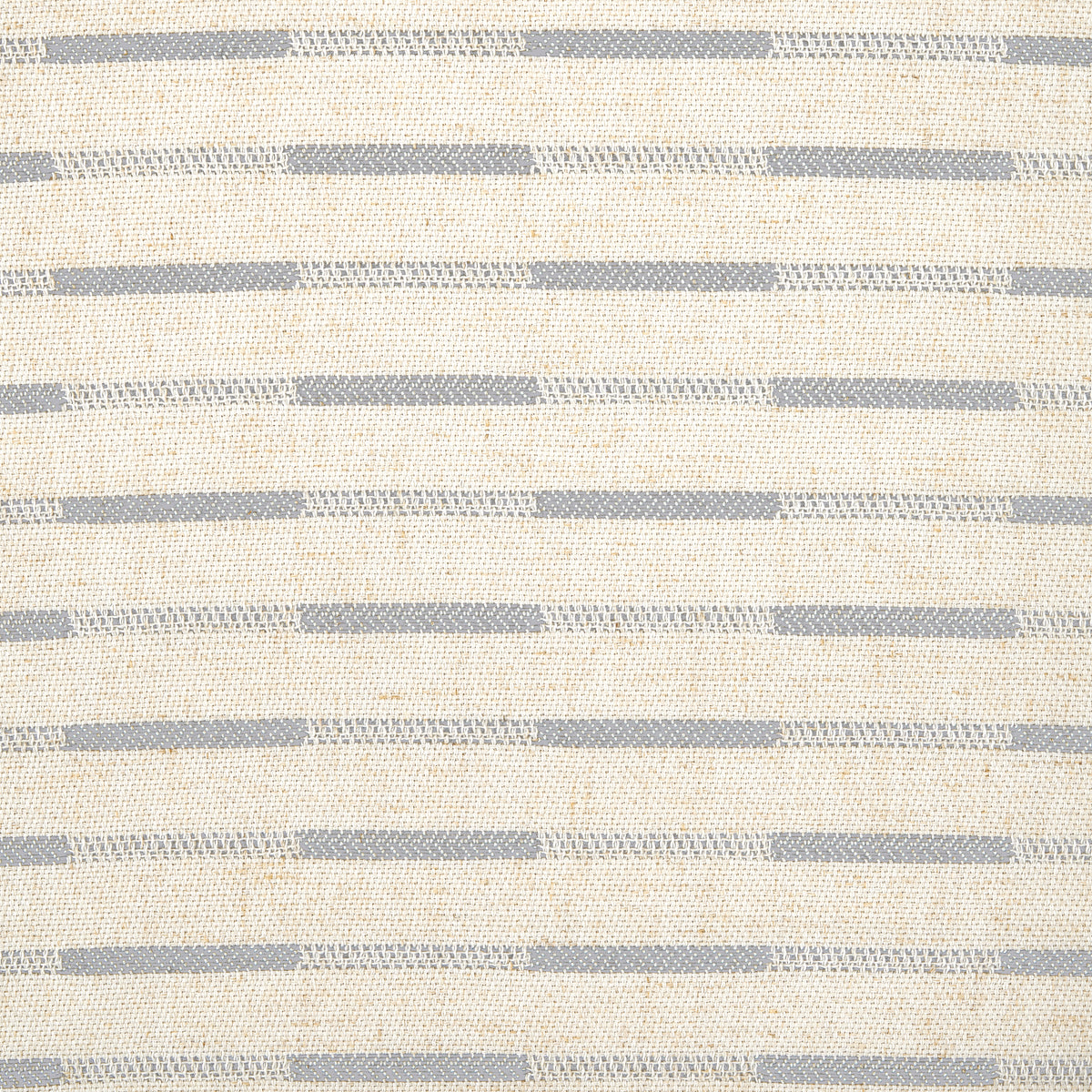 Ansel Dash Stripe Weave Curtains in Dove, weave close up