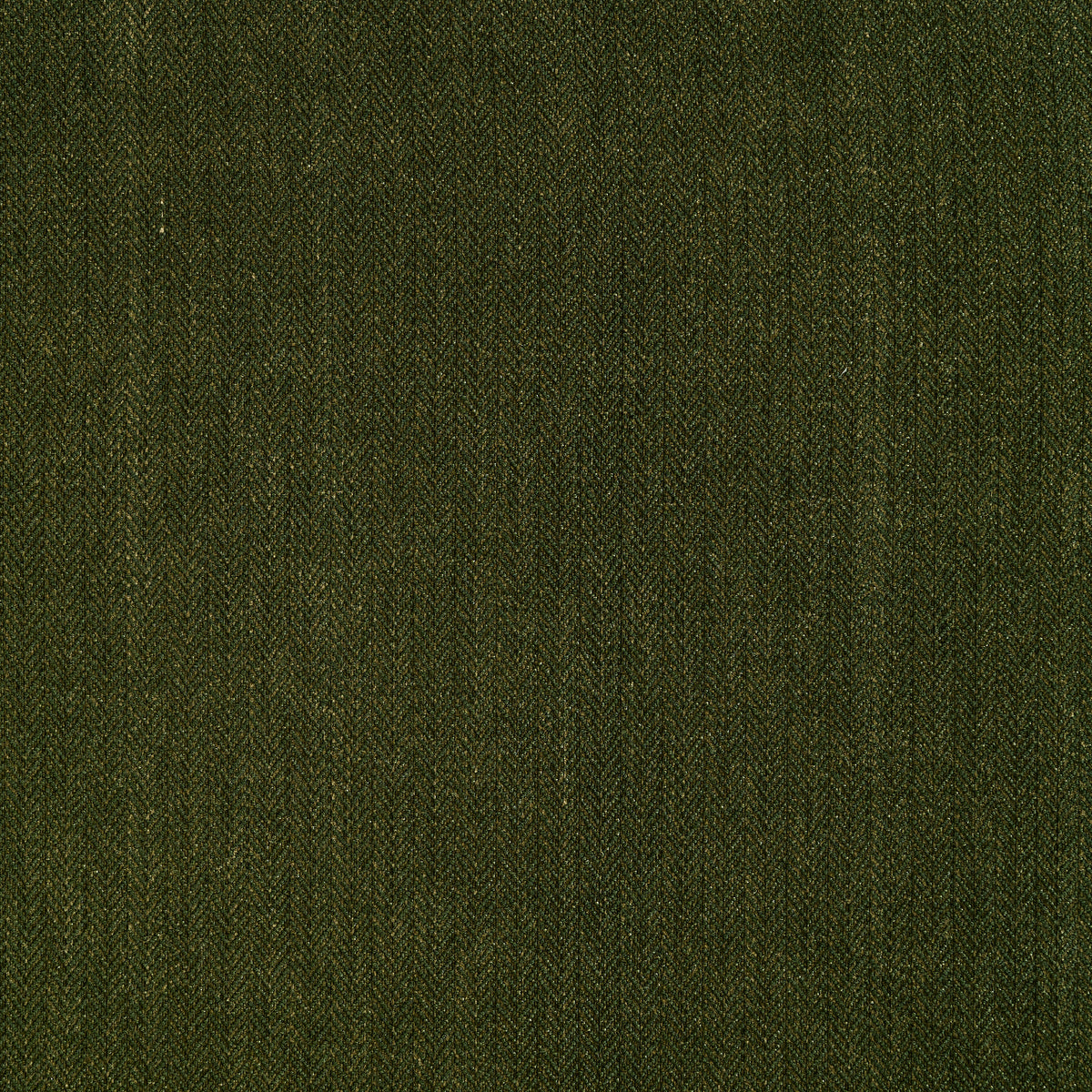 Hadleigh Herringbone Blackout Curtains in Forest, weave close up