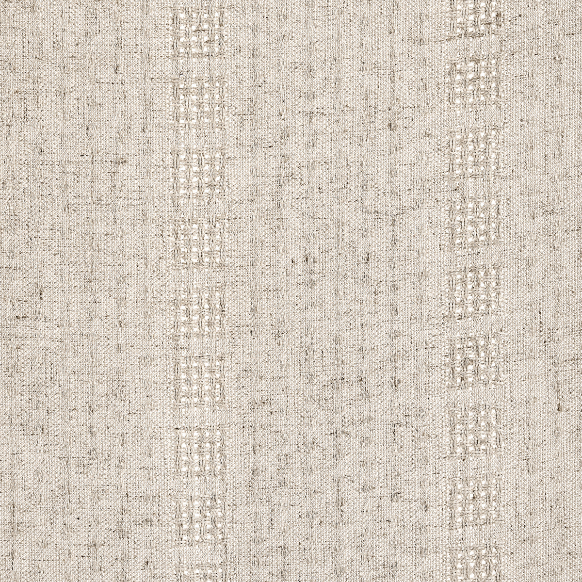 Ansel Eyelet Weave Curtains in Pale Greige, weave close up