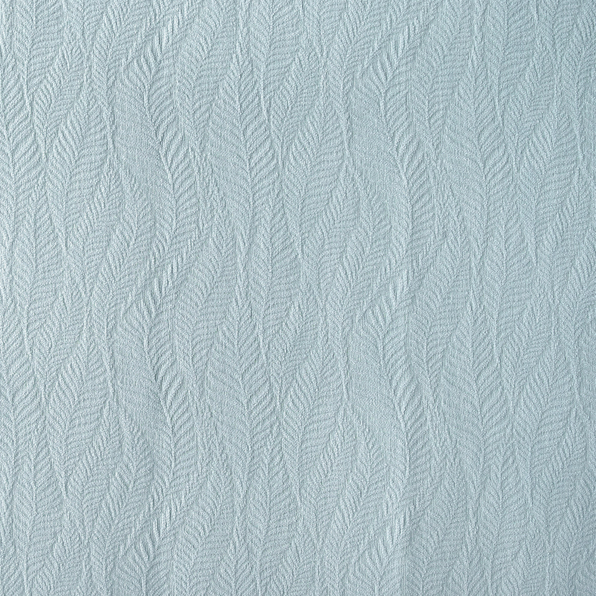 Cordelia Sculpted Chenille Blackout Curtains in Dusty Blue, weave close up