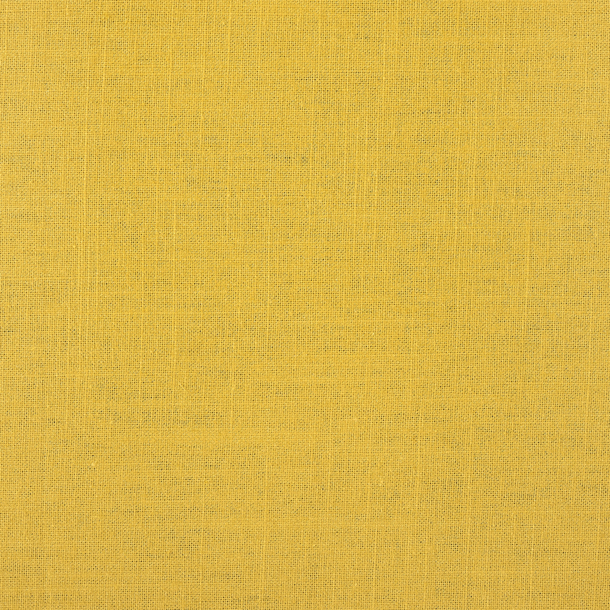 Edwina Linen-Cotton Curtains in Mustard, weave close up