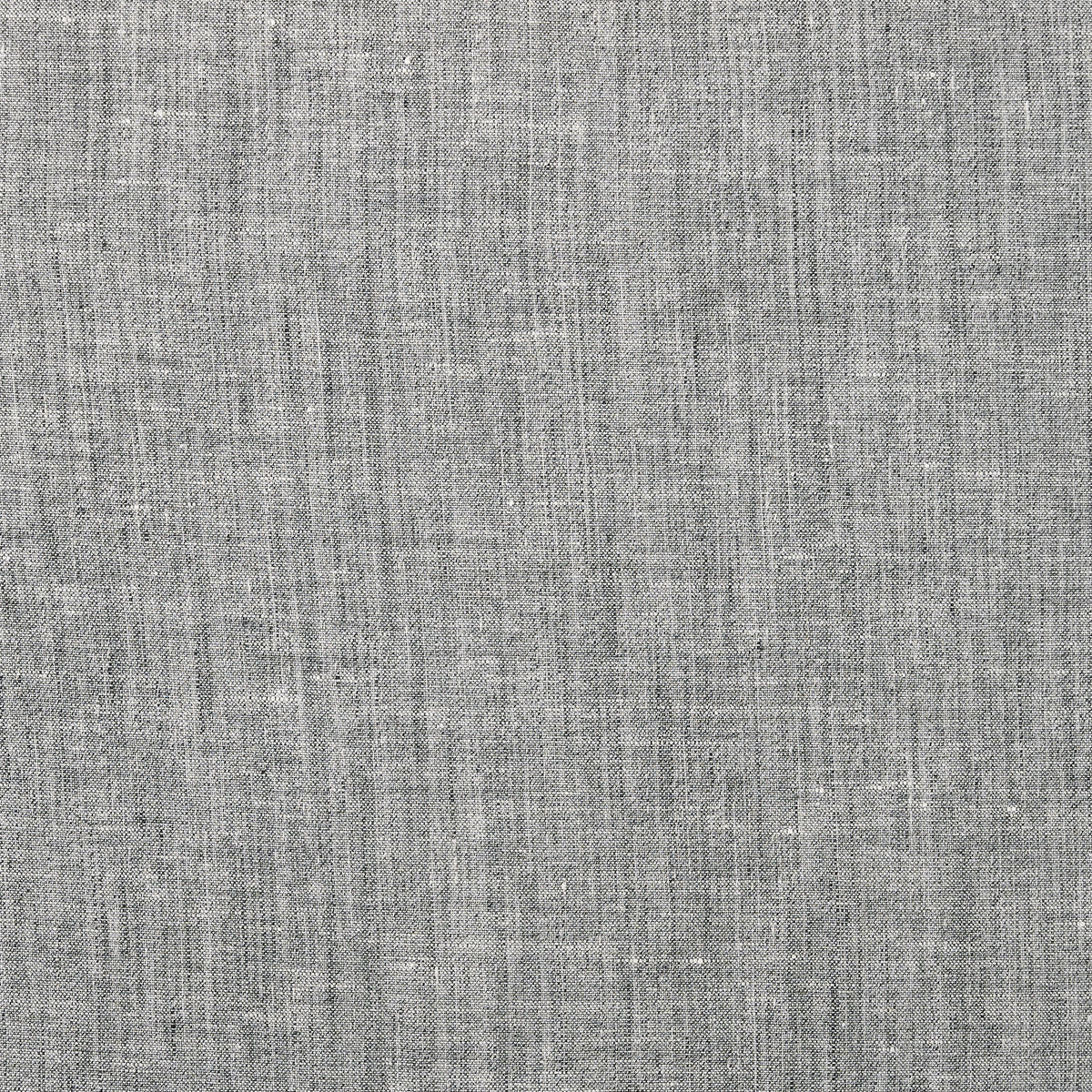 Rafe Slubbed Pure Linen Curtains in Graphite, weave close up