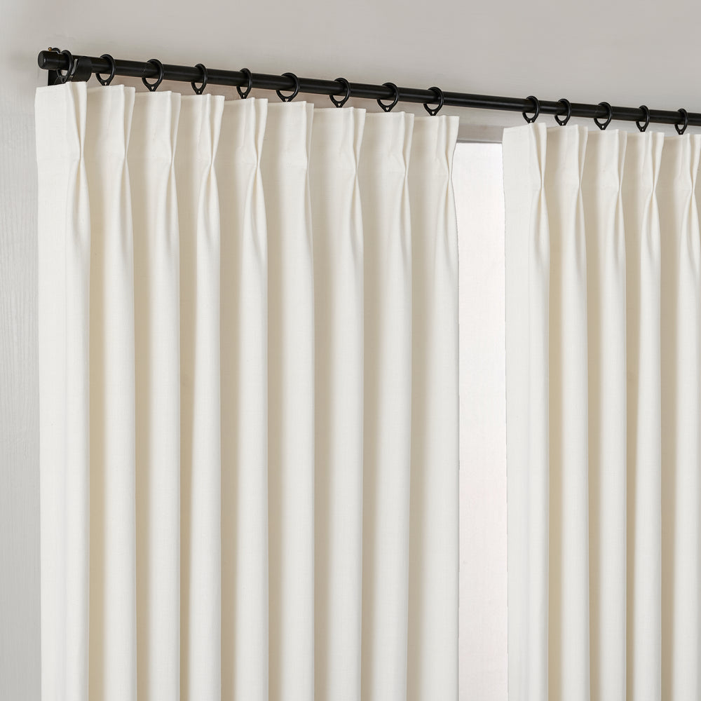 Forrester Linen-Blend Slub Curtains
