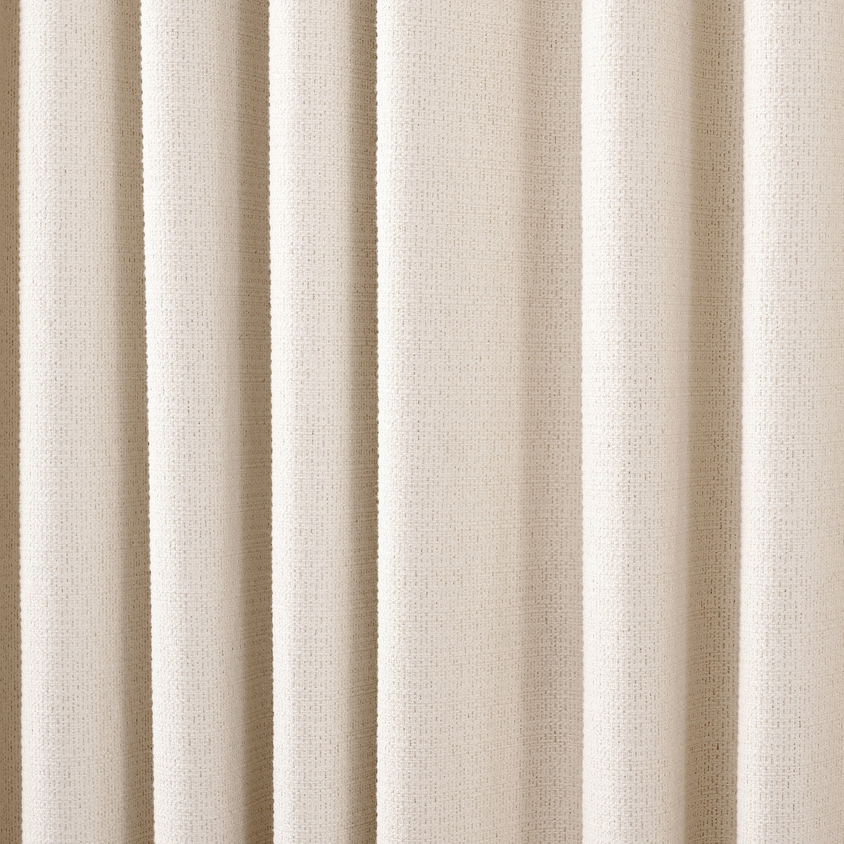 Pembroke Basket Weave Curtains in Oat, drape close up