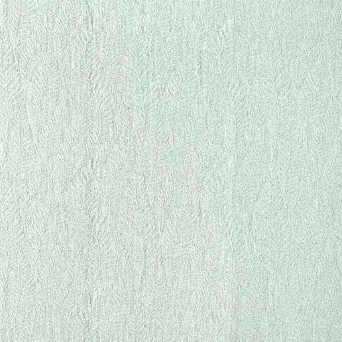 Cordelia Sculpted Chenille Blackout Curtains in Seafoam, weave close up