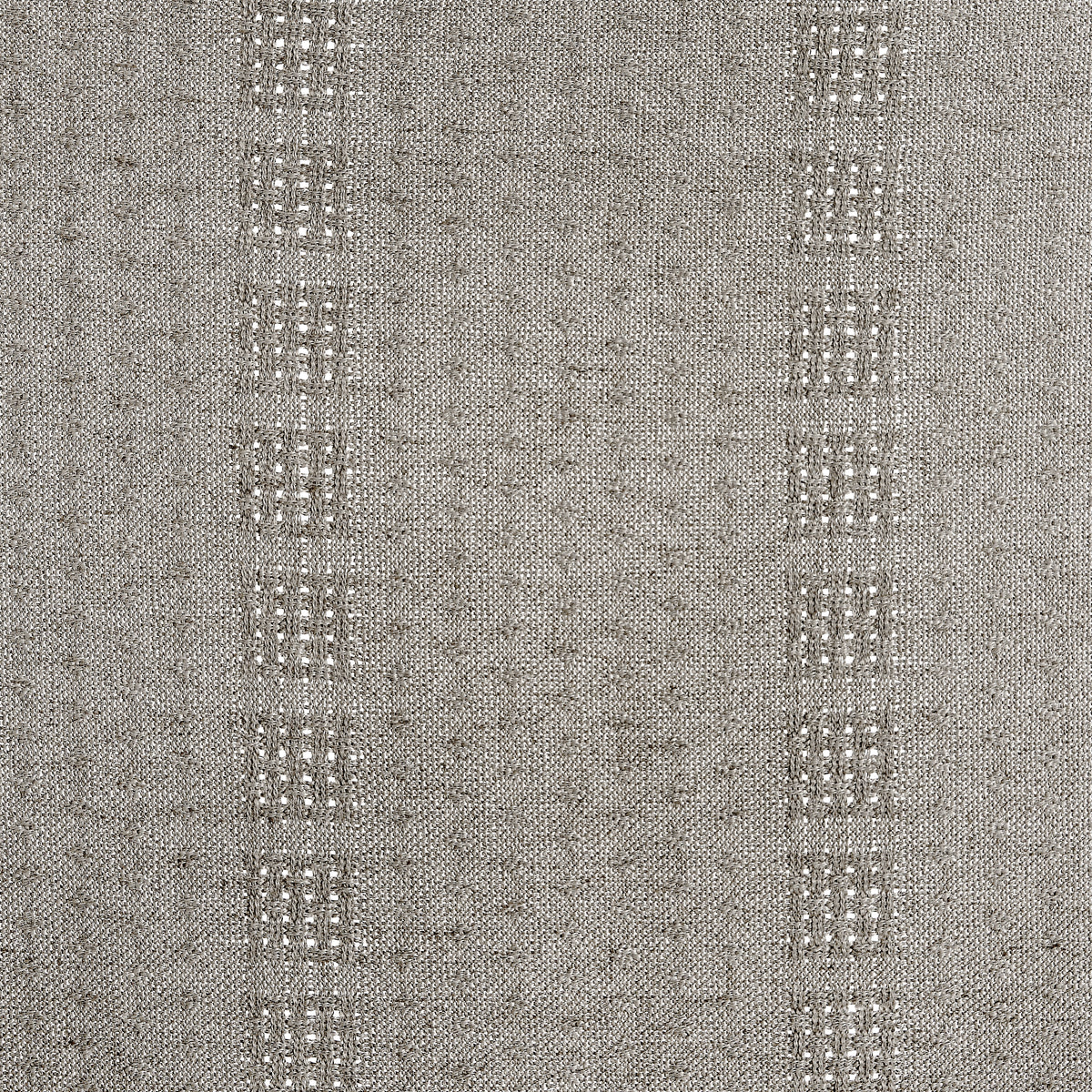 Ansel Eyelet Weave Curtains in Pewter, weave close up