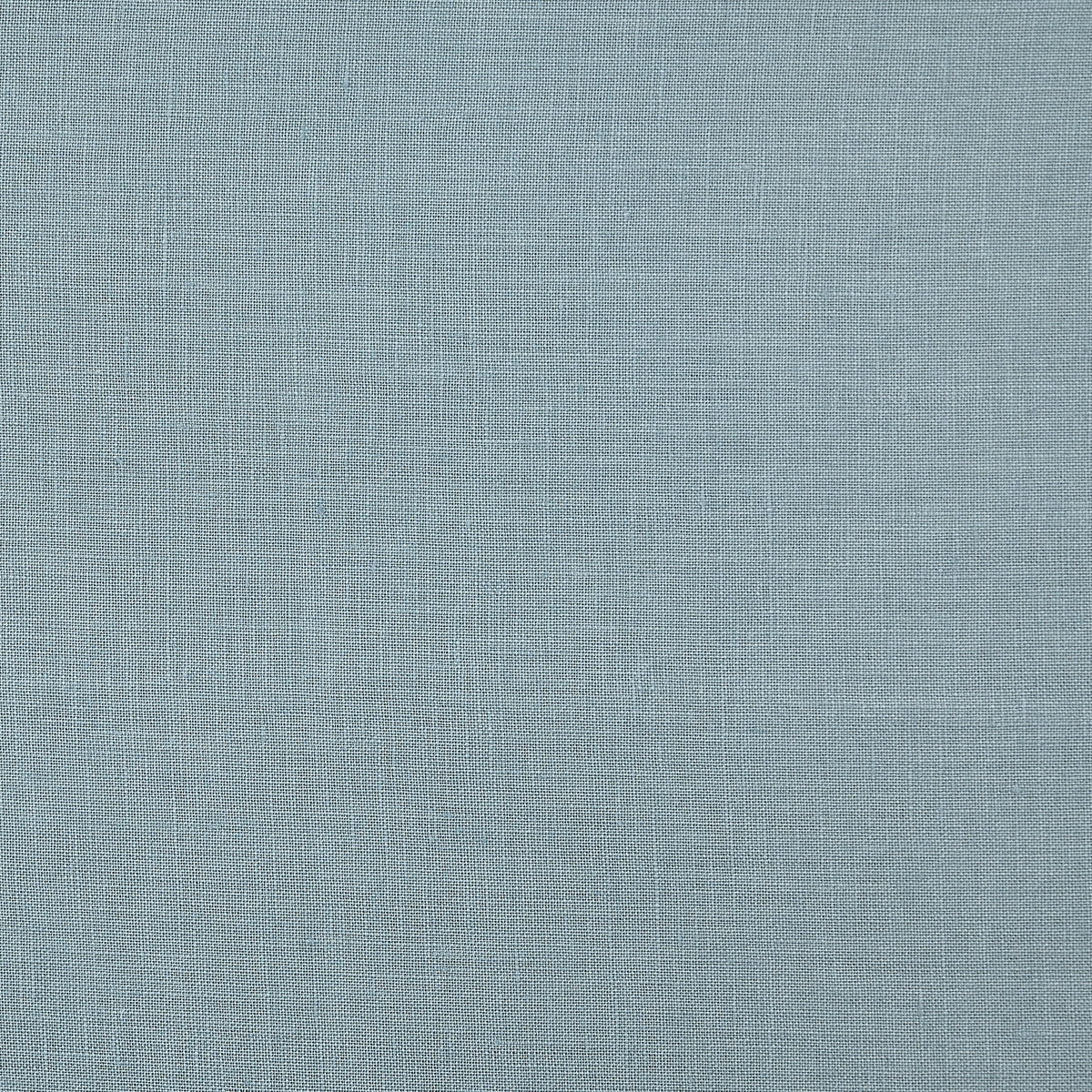 Maribel Lightweight Pure Linen Curtains in Slate Blue, weave close up