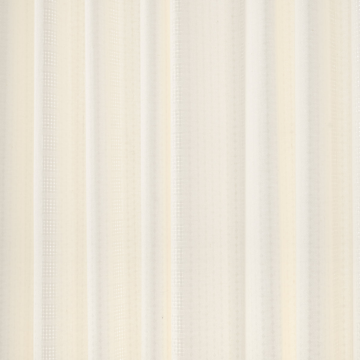 Ansel Eyelet Weave Curtains in Chalk, drape close up