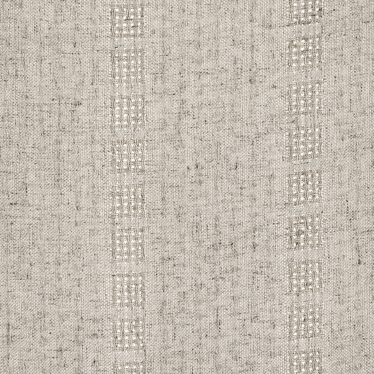 Ansel Eyelet Weave Curtains in Greige, weave close up