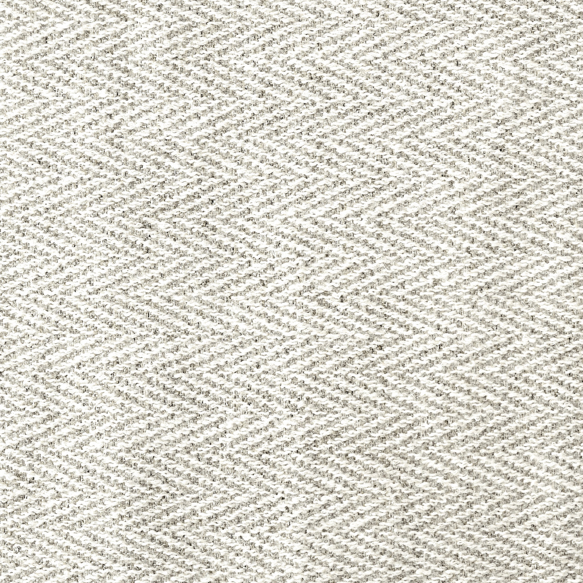 Pembroke Herringbone Weave Curtains in Cool Chalk, weave close up