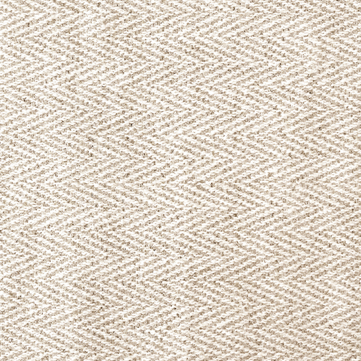 Pembroke Herringbone Weave Curtains in Pale Greige, weave close up