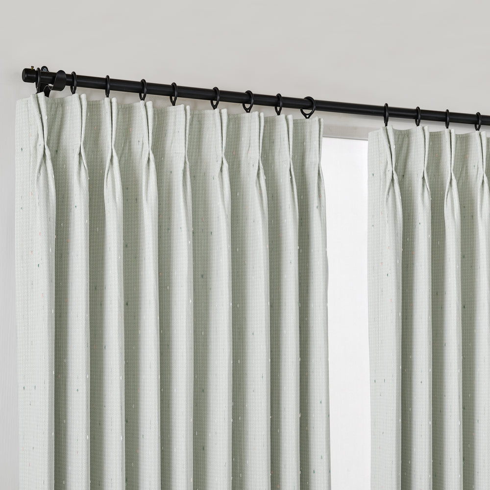 Clarice Tonal Jacquard Blackout Curtains