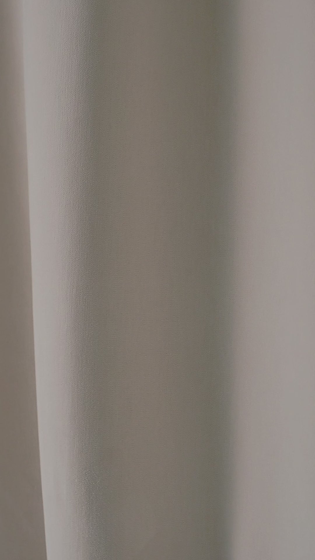 Sebastian Double-Faced Velvet Blackout Curtains in Warm Ivory, drape video