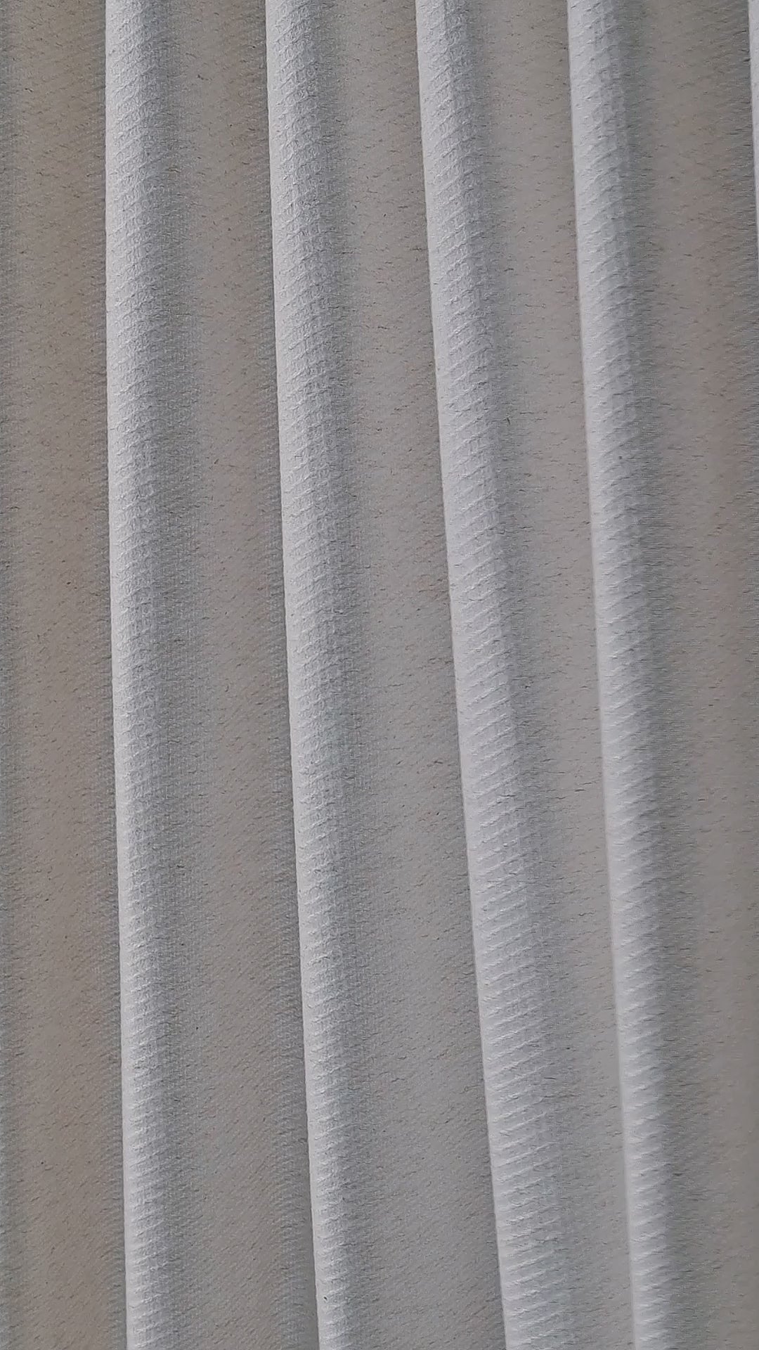 Lockwood Houndstooth Weave Curtains in Greige, drape video