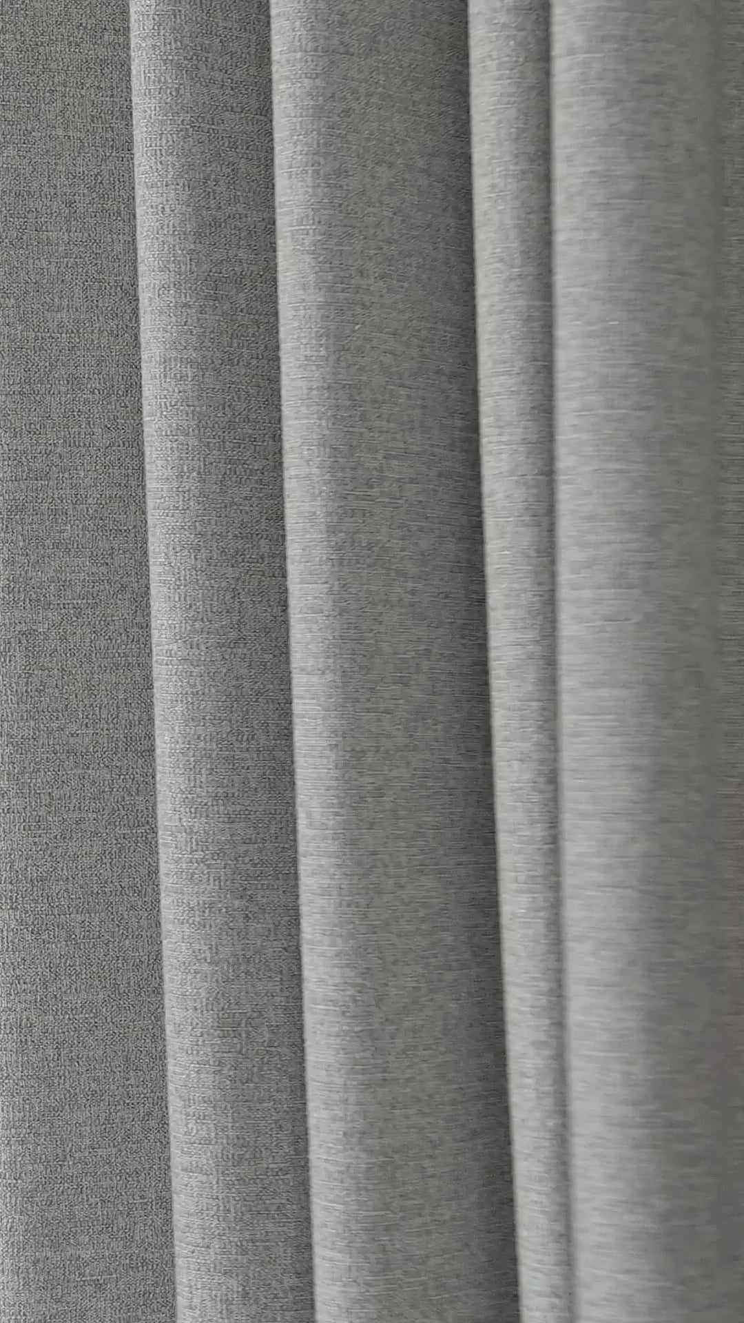 Everett Yarn-Dyed Jacquard Blackout Curtains in Greige, drape video
