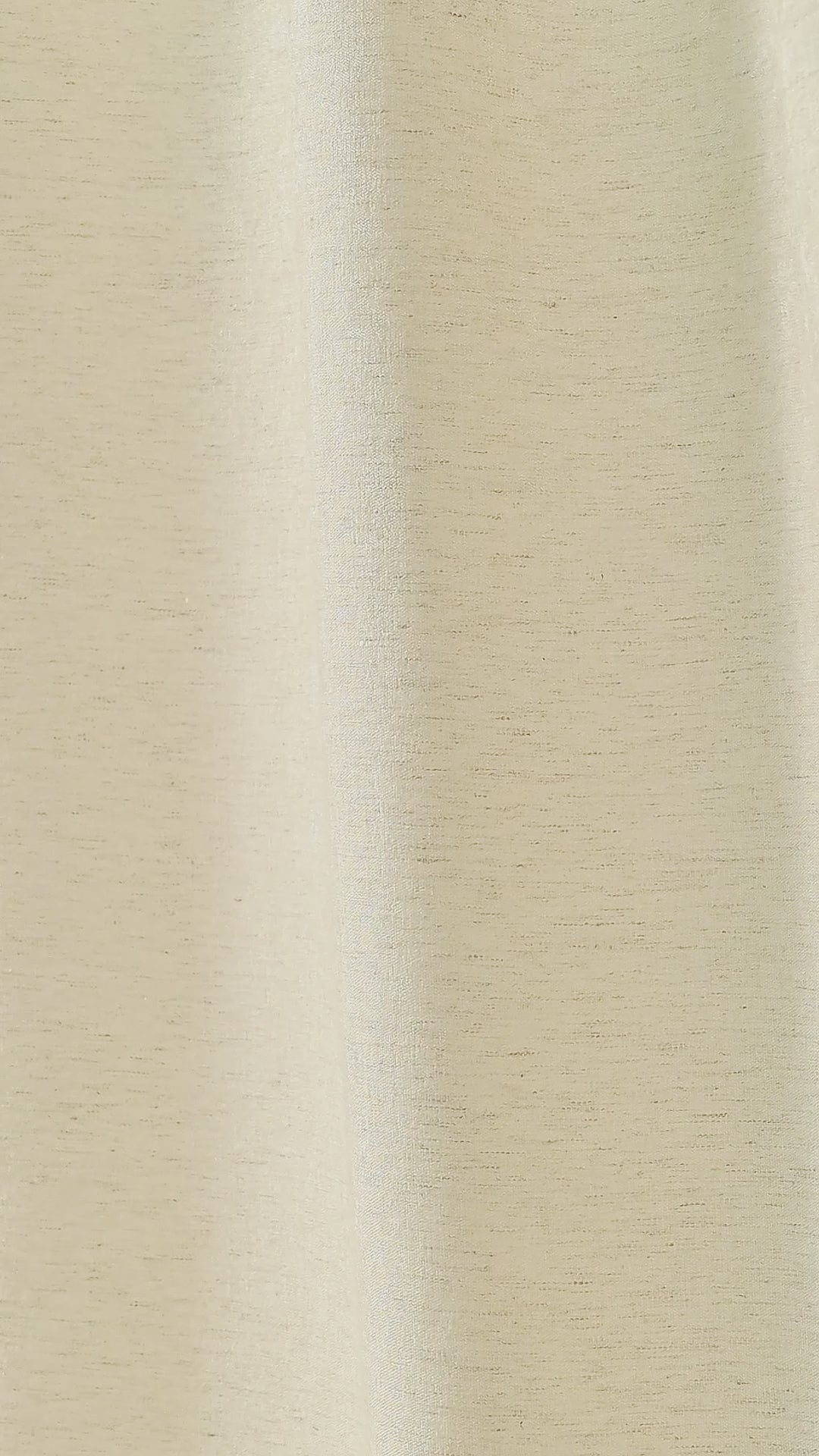 Prentiss Reversible Slub Curtains in Ivory, drape video