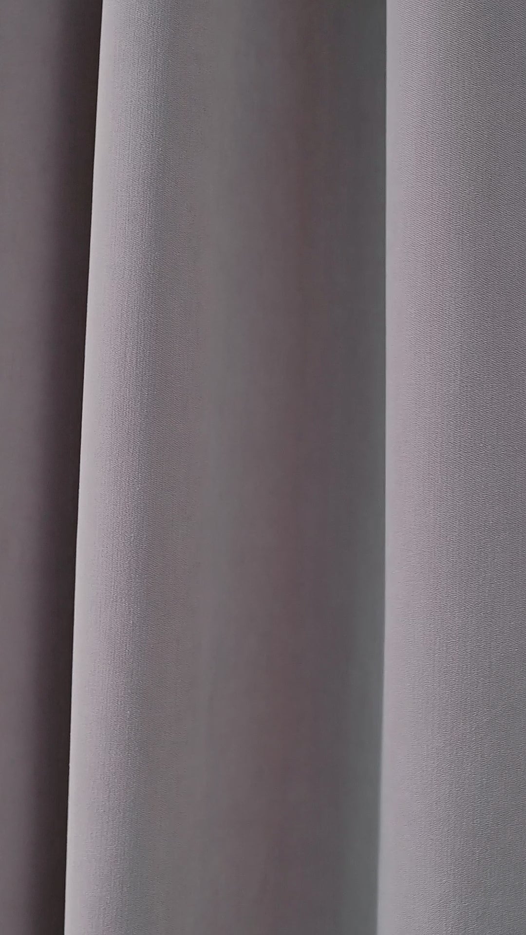 Genevieve Cloud-Soft Chenille Blackout Curtains in Mauve, drape video