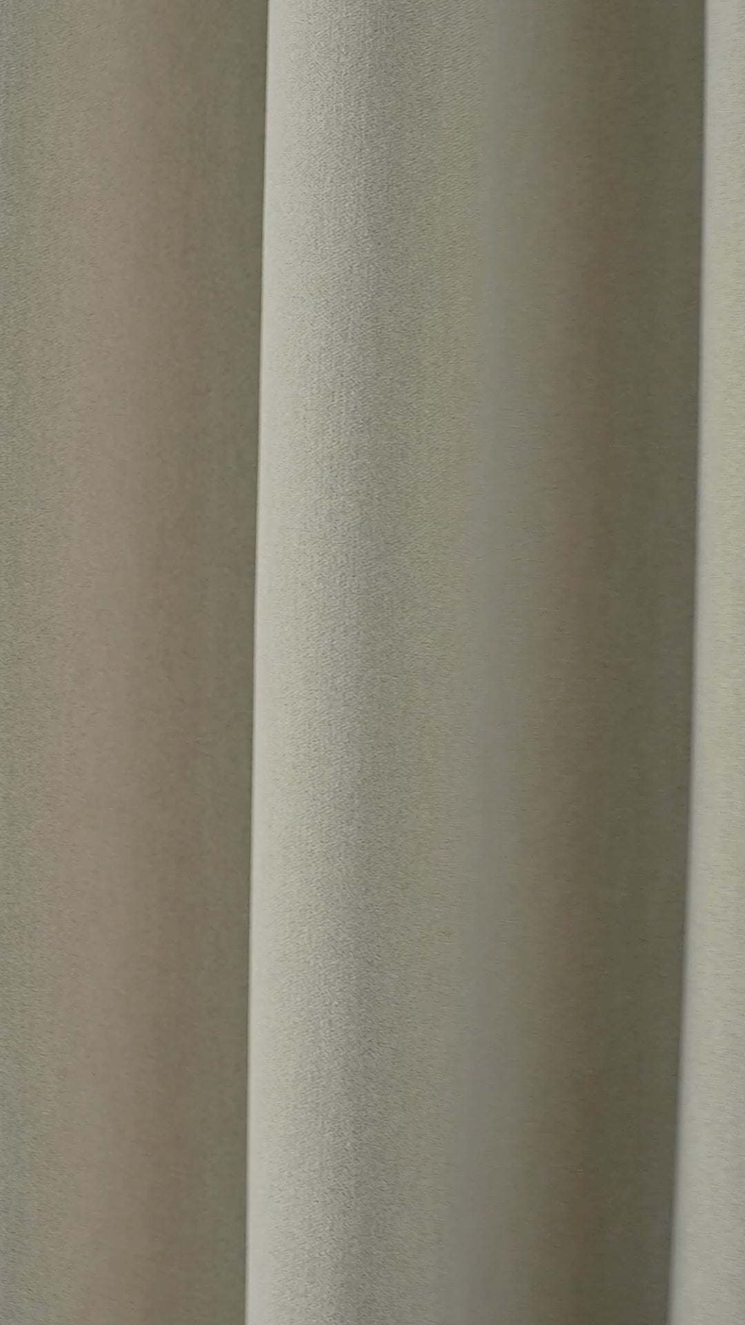 Ingram Brushed Weave Blackout Curtains in Warm Chalk, drape video