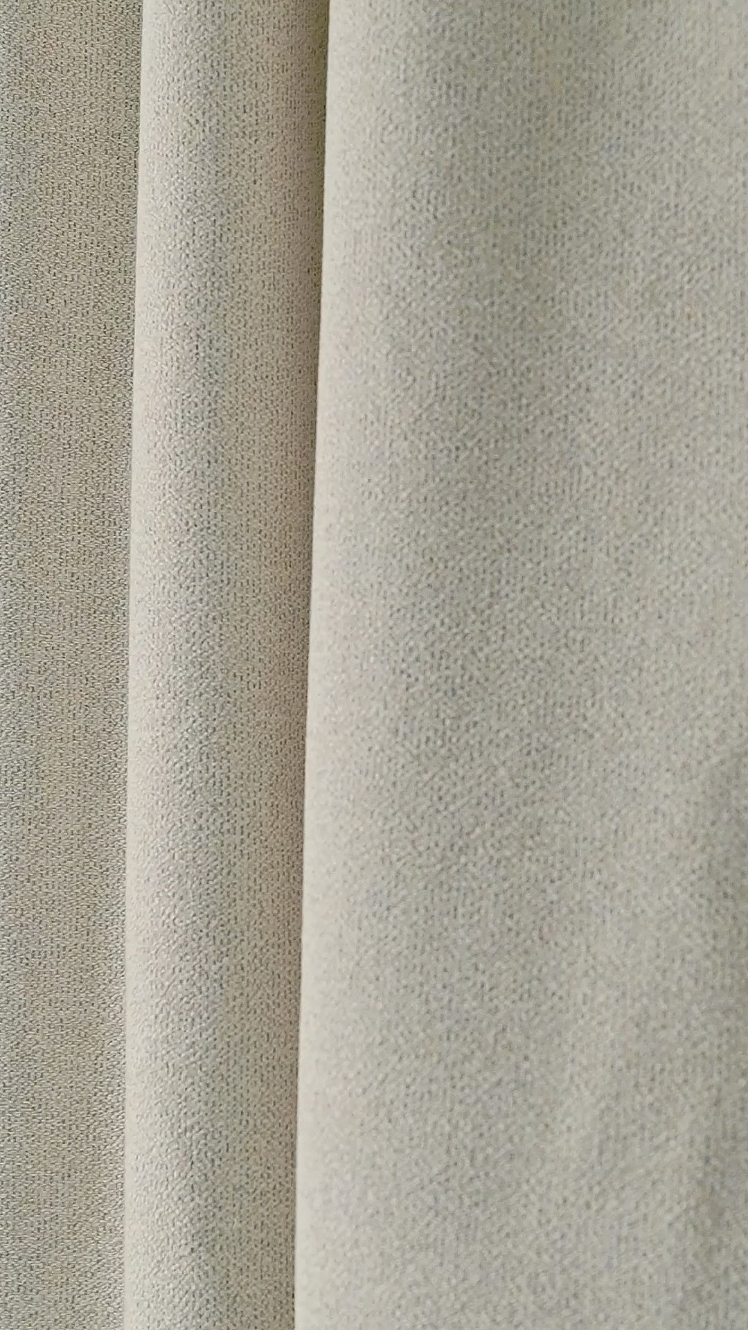 Pembroke Flecked Weave Curtains in Oat, drape video