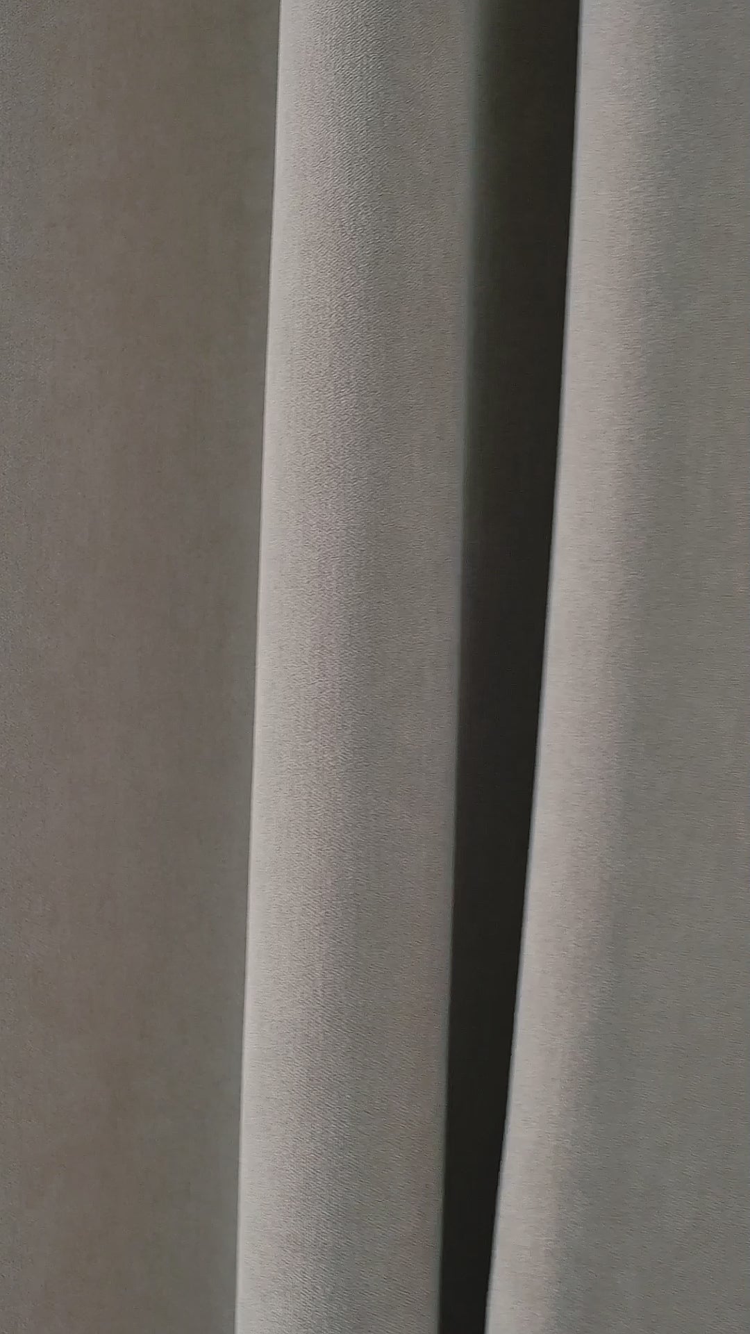 Ingram Brushed Weave Blackout Curtains in Stone, drape video