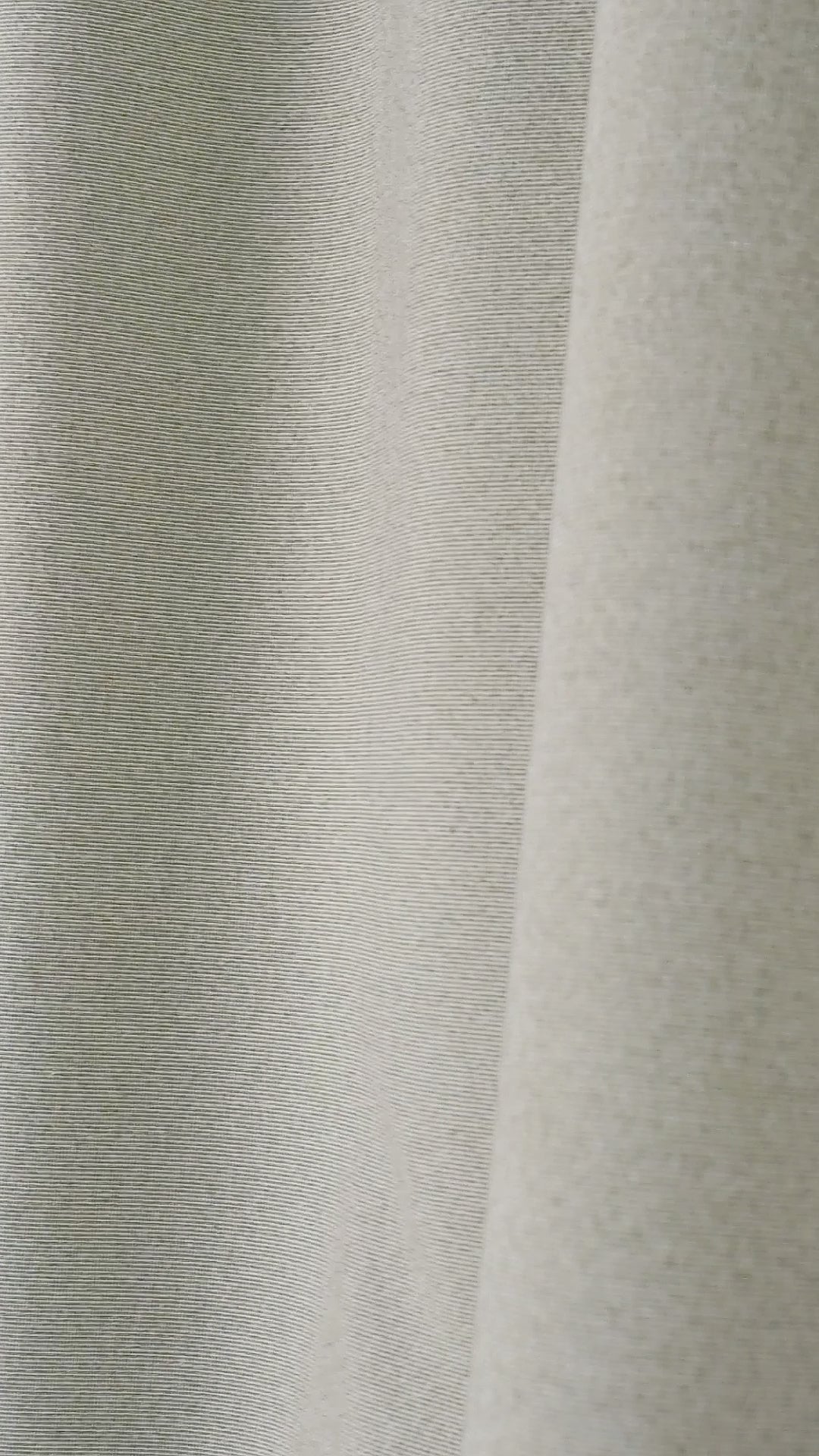 Fraser Wool-Blend Blackout Curtains in Oat, drape video