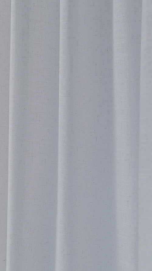 Barnaby Rustic Weave Curtains in Greige, drape video