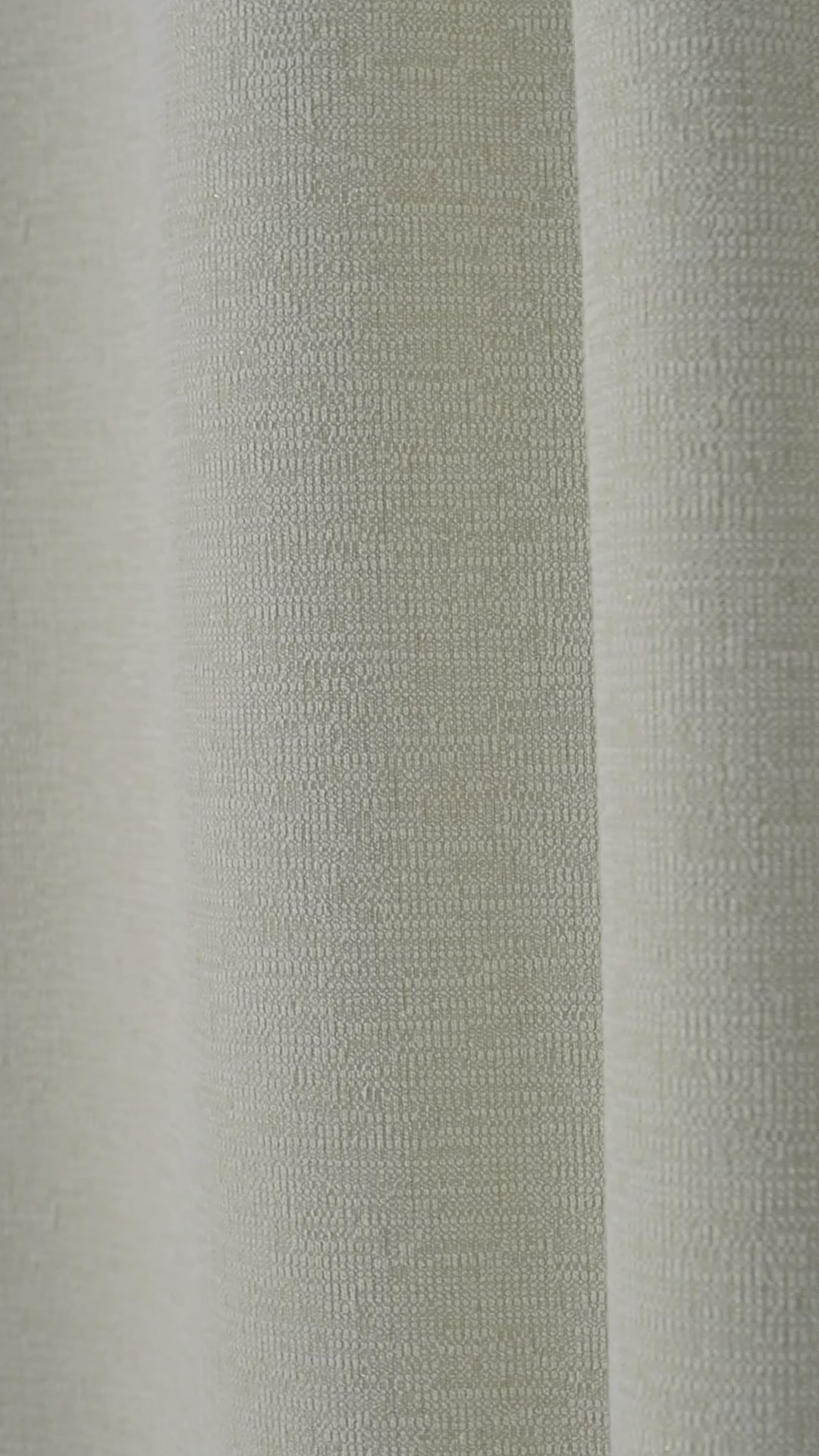 Everett Yarn-Dyed Jacquard Blackout Curtains in Ivory, drape video