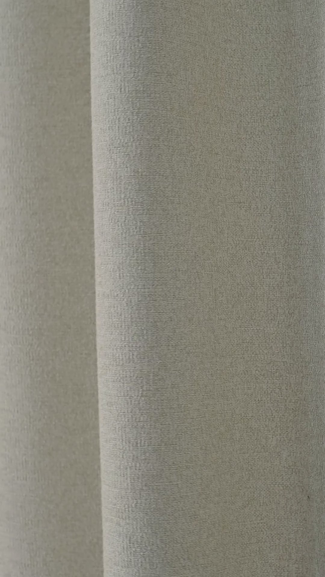 Everett Yarn-Dyed Jacquard Blackout Curtains in Oat, drape video