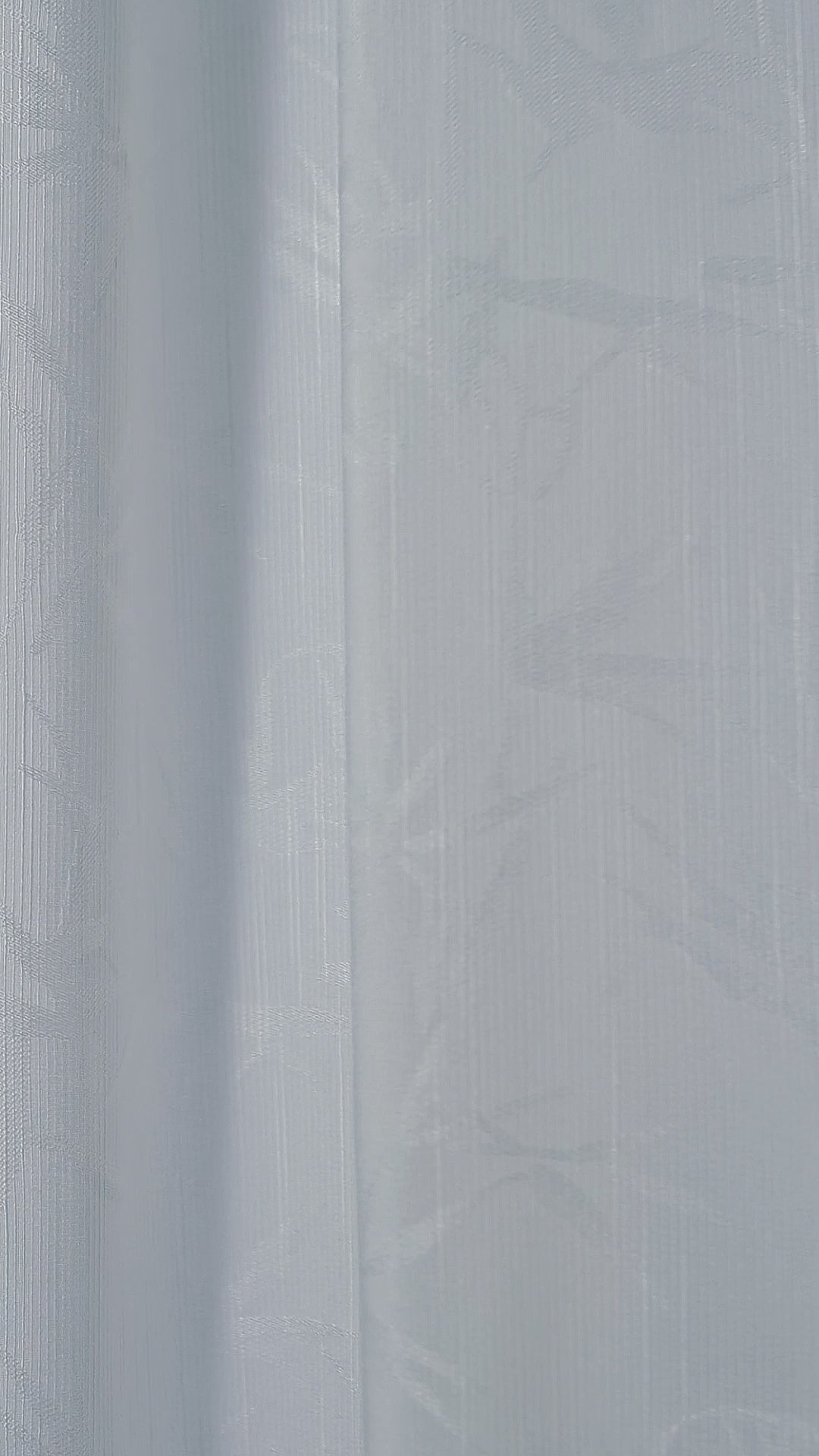 Odile Reed Sheer Curtains in White, drape video