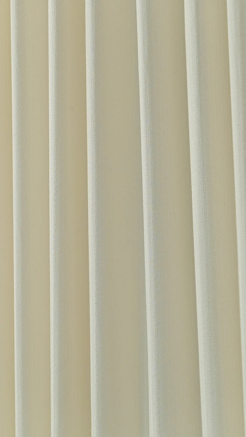 Ansel Slub Weave Curtains in Chalk, drape video
